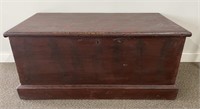 Pine Blanket Box (Guelph Ont) Circa 1850-60