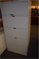 STEELCASE 5 DRAWER, LEGAL FILE