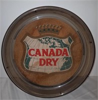 Plastic Canada Dry Serving Plate