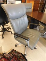 HIGH BACK LEATHER EXEC. CHAIRS