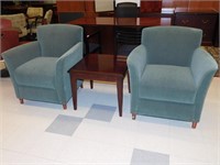 SET OF 2 CLUB/RECEPTION CHAIRS
