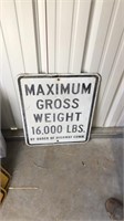 Maximum Weight Sign