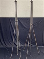 Pair of Copper Lightening Rods