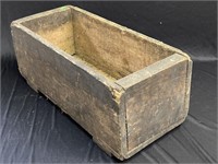 Vintage Unmarked Primitive Wood Box