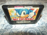 Sonic the Hedgehog Sega Genesis Game
