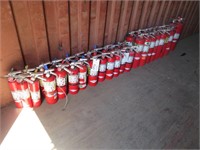 Approximately (35) Fire Extinguishers