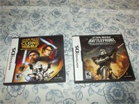 2 Star Wars Nintendo DS Games Untested