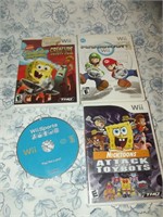 4 Asst. Wii Games Untested