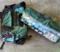 Survivor Backpack and Woods 6 Person Tent