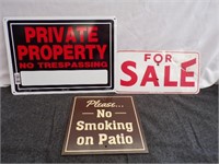 Metal Decor Signs