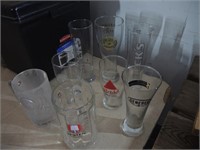 BEER MUGS AND GLASSES