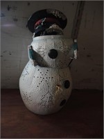 METAL SNOWMAN