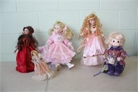 Collectable Dolls on Stands