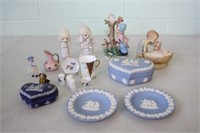 Wedgewood & Precious Moments.