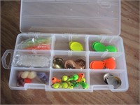 CLEAR CASE WITH LURES