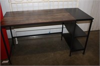 Metal Desk 24 x 55 x 29.5H