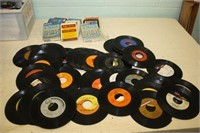45`s Records Including Classic Rock &