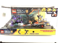 Lego Nexo Knights lighted store display, approx