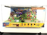 Lego DC Super Hero Girls lighted store display,