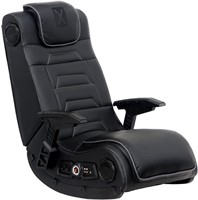 Leather Vibrating Floor Video Gaming Chair