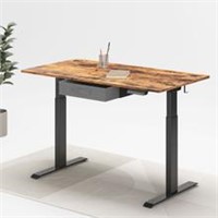 Electric Standing Desk with Drawer