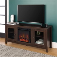 Wood Fireplace Stand for TV's up to 64''