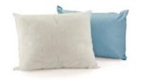 Lot of 12 Reusable Medium Firm Pillows, Blue