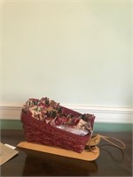 Henn Limited- Edition Holiday Sleigh Basket