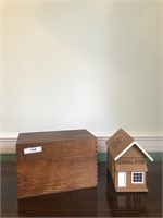 General Store Recipe Box & Dove-Tailed Box