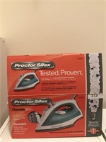 ProctorSilex Non-Stick Durable Iron (like new)