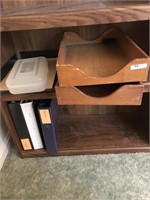 Lot incl. Dove-Tailed Wooden File Boxes, etc...