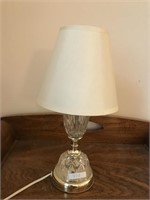 Fancy Crystal Budoir Lamp with Shade