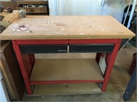 Craftsman 2-Drawer Work Table/Bench
