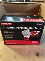 Craftsman 5 Gallon Portable Air Tank (new in box)