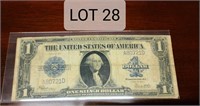 1923 $1 silver certificate