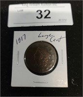 1917 Large cent