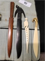 Vintage letter opener collection