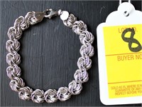 Sterling Silver Chain Bracelet