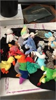 Box beanie babies. Some TY