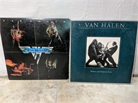 Lot of 2 Vintage Van Halen LPs