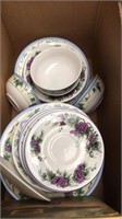 Box grape dishes