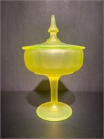 1920s Tiffin Glass Candy Compote
