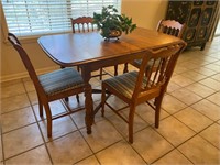 1920s Breakfast Table & Chairs