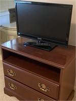 Flat Screen TV & Cabinet