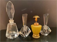 Vintage Perfume Atomizer & Bottles