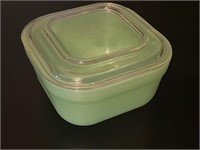 Fire King Jadeite Container