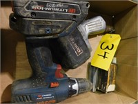 FLAT OF BOSCH DRILL & CRAFTSMAN DRILL