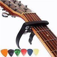 H-27 Ukulele Capo & 6 Guitar Picks