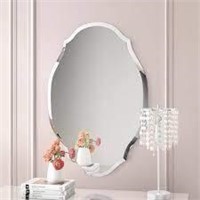 Kroll Traditional Beveled Frameless Accent Mirror