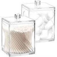 Young Forever Plastic Square Apothecary Jars